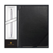SET Classic Century® Chrome Bolígrafo + Libreta