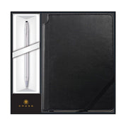 SET Classic Century® Chrome Bolígrafo + Libreta