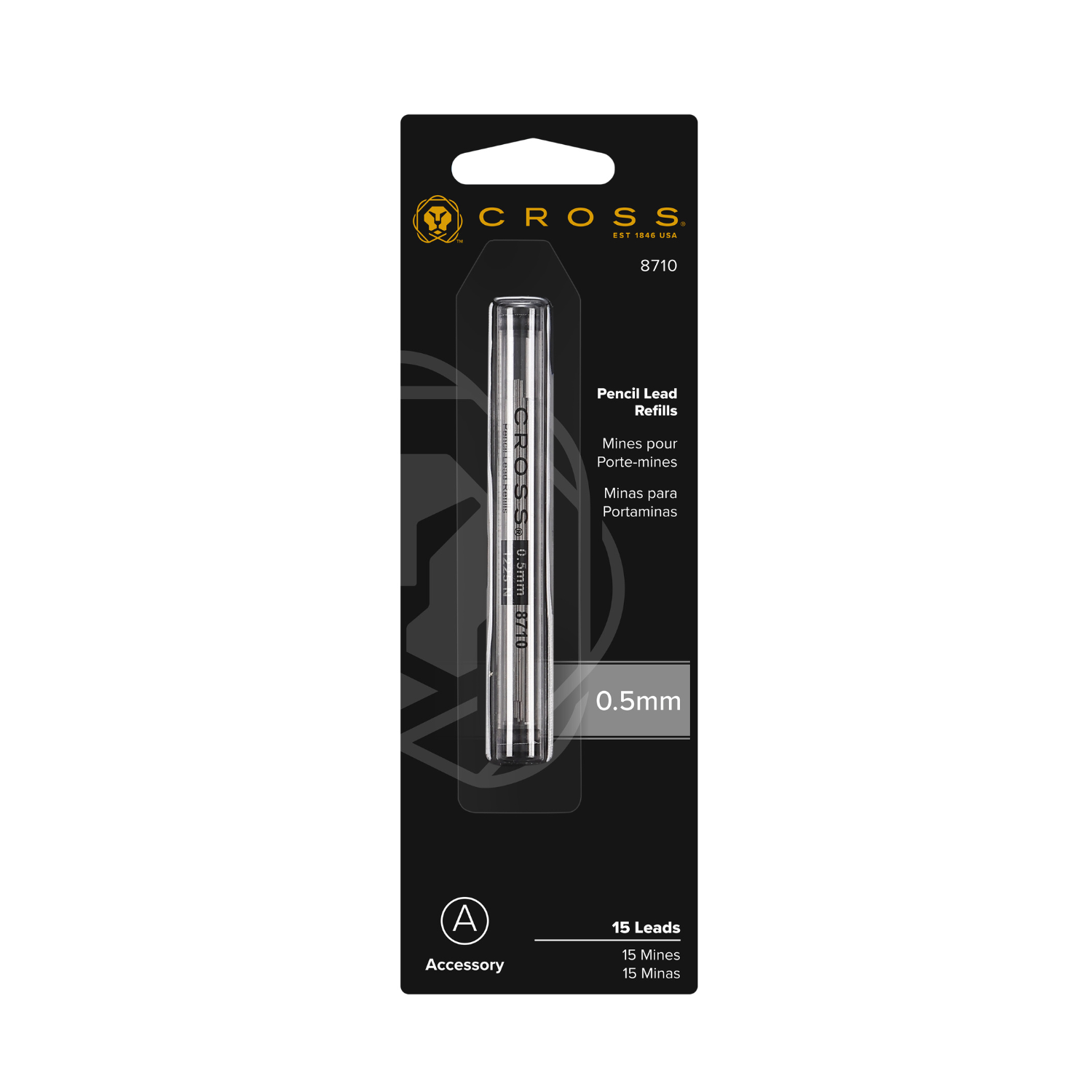 Repuestos para minas de 0,5 mm