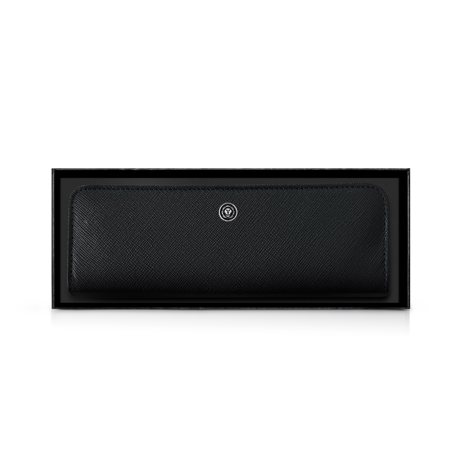 Estuche de cuero para dos bolígrafos Cross