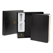 SET Classic Century® Chrome Bolígrafo + Libreta