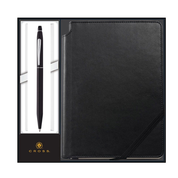 SET Click Bolígrafo Negro Mate + Libreta
